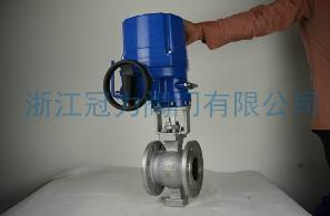 不銹鋼V型球閥青春靚麗！